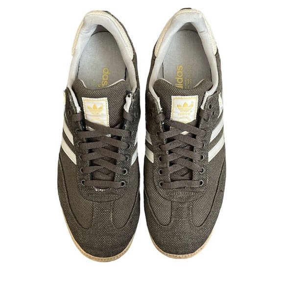 Mens Adidas Hemp Samba Sneakers Olive/gum Soccer Casual Size 12 G98628 - Picture 3 of 9